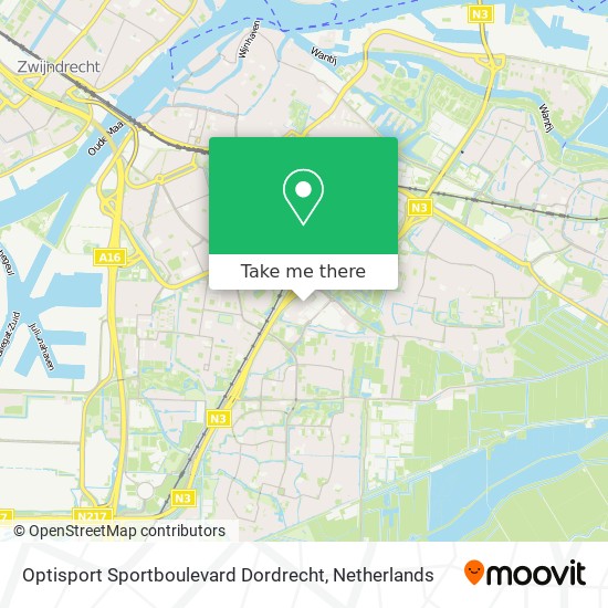 Optisport Sportboulevard Dordrecht Karte