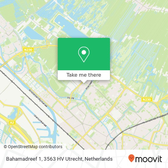 Bahamadreef 1, 3563 HV Utrecht map