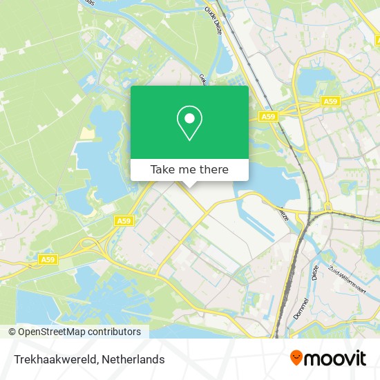 Trekhaakwereld map