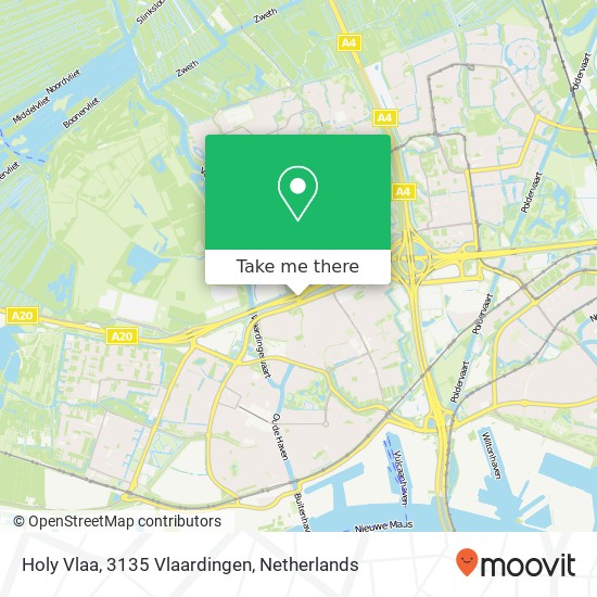 Holy Vlaa, 3135 Vlaardingen map