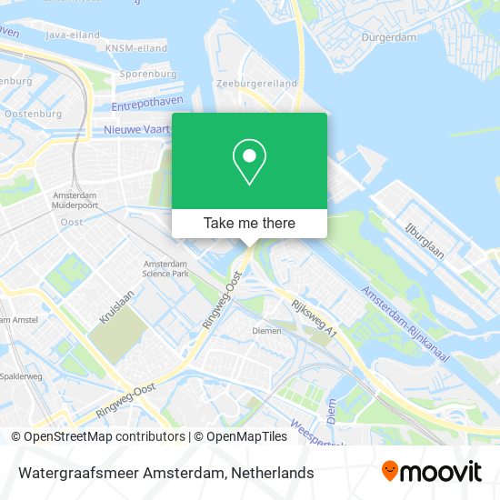 Watergraafsmeer Amsterdam map