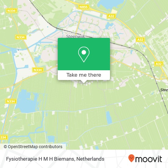 Fysiotherapie H M H Biemans map