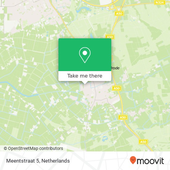 Meentstraat 5 map
