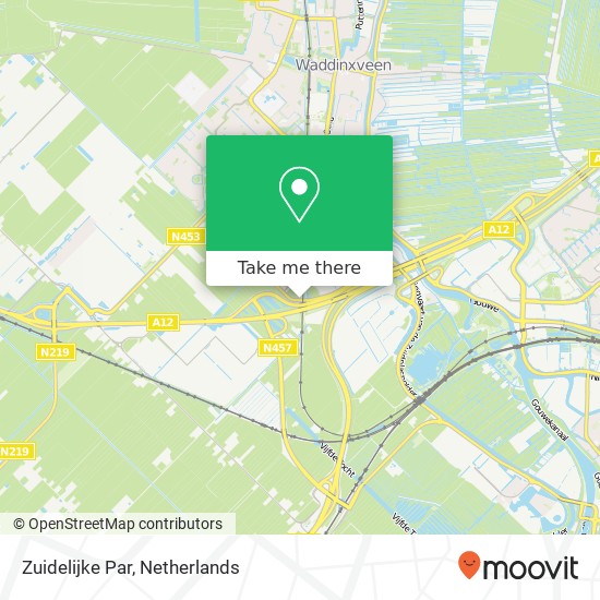 Zuidelijke Par map