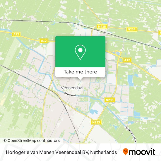 Horlogerie van Manen Veenendaal BV map