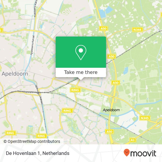 De Hovenlaan 1 map