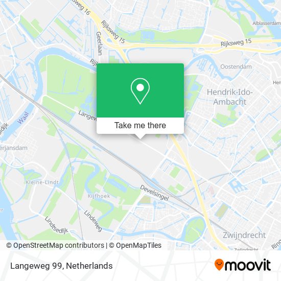 Langeweg 99 map