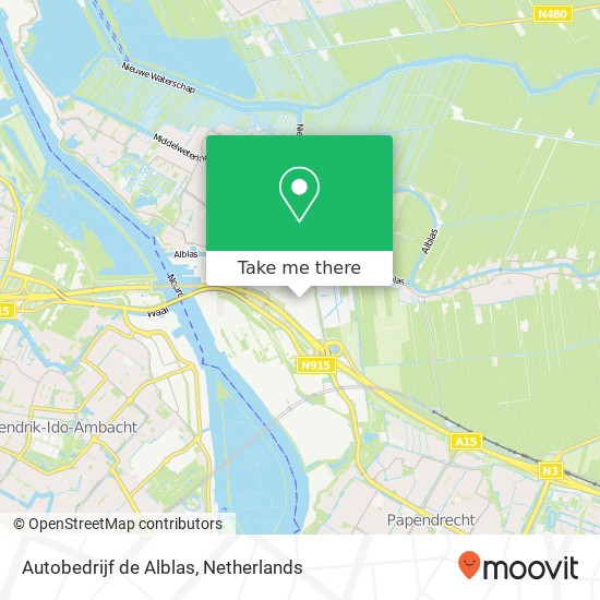 Autobedrijf de Alblas map