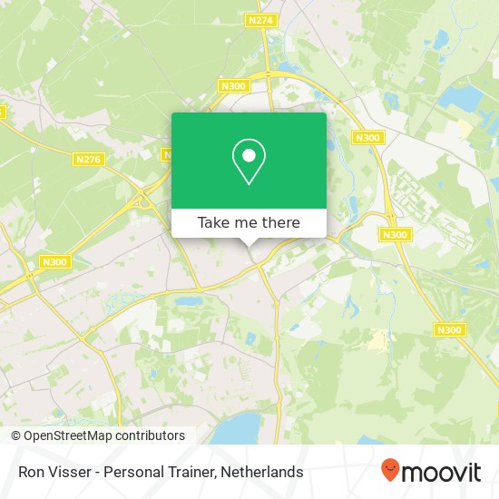 Ron Visser - Personal Trainer map