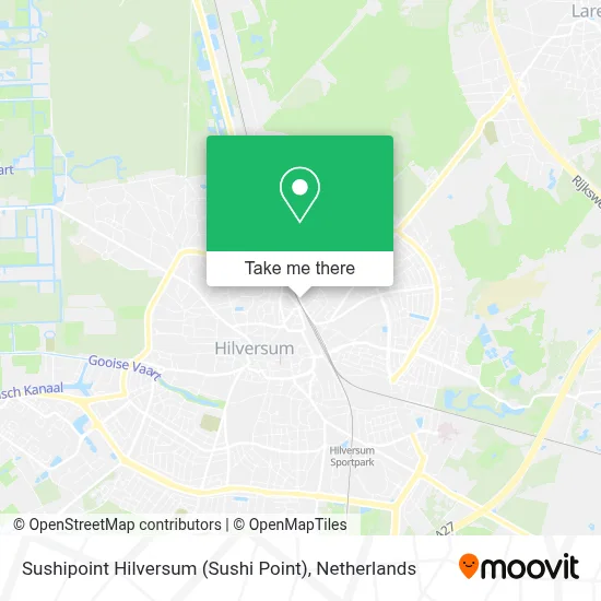 Sushipoint Hilversum (Sushi Point) map