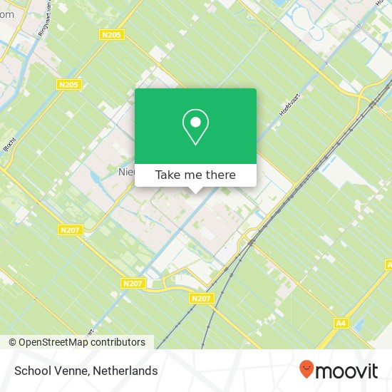 School Venne map