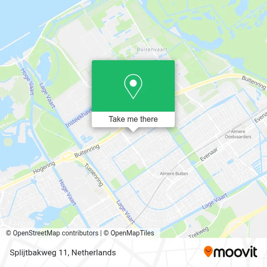 Splijtbakweg 11 map