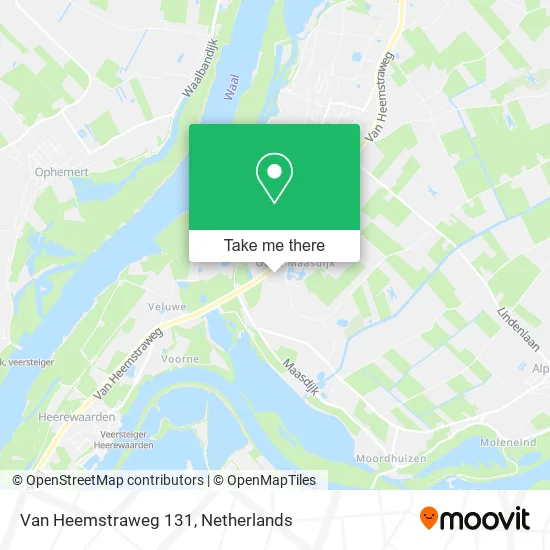 Van Heemstraweg 131 map