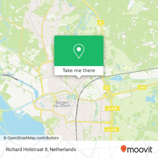 Richard Holstraat 8 map