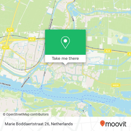 Marie Boddaertstraat 26 map