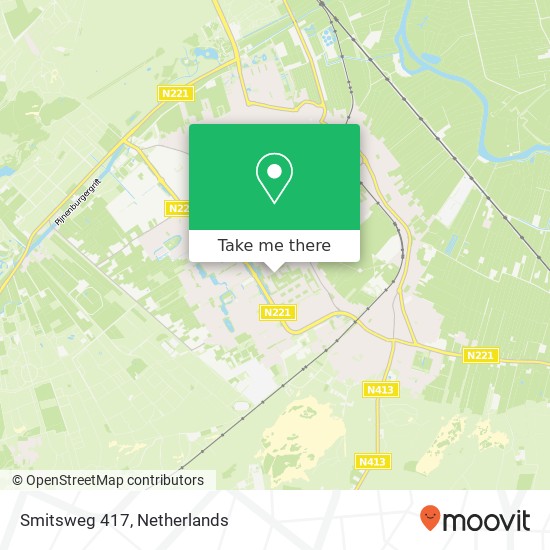 Smitsweg 417 map