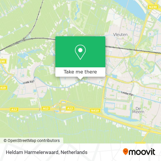 Heldam Harmelerwaard map