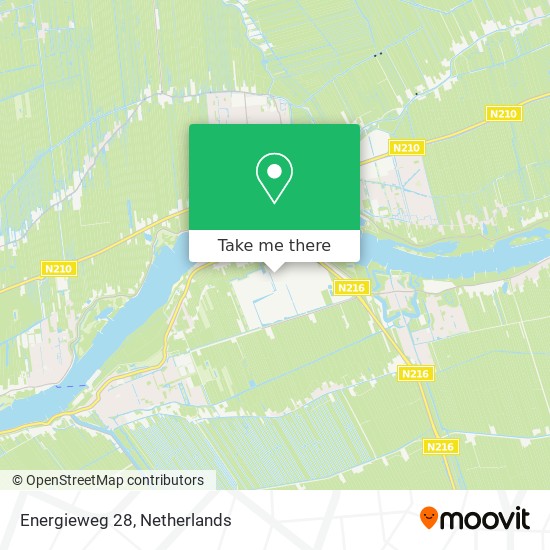 Energieweg 28 map