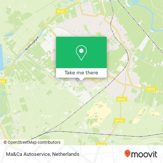 Ma&Ca Autoservice Karte