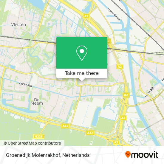 Groenedijk Molenrakhof map