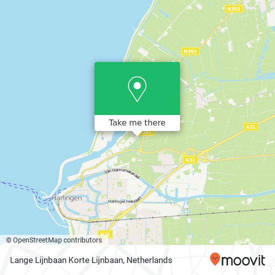 Lange Lijnbaan Korte Lijnbaan map