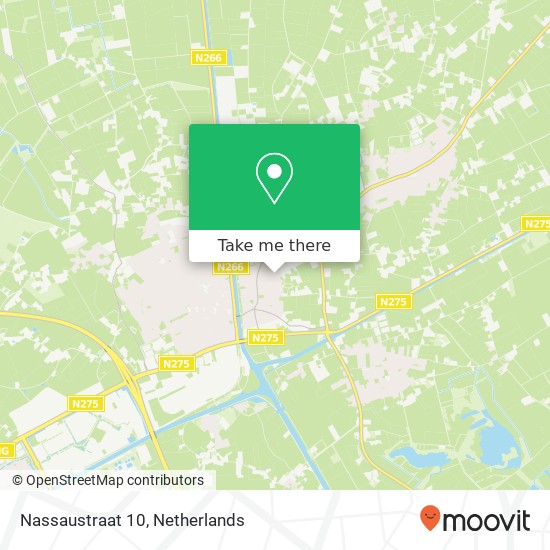 Nassaustraat 10 map