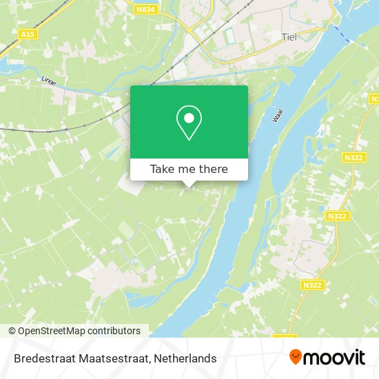 Bredestraat Maatsestraat map