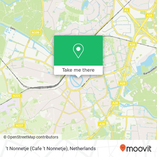 't Nonnetje (Cafe 't Nonnetje) map