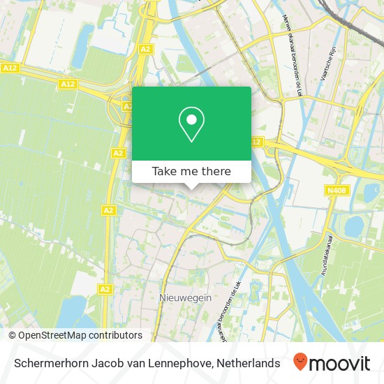 Schermerhorn Jacob van Lennephove map