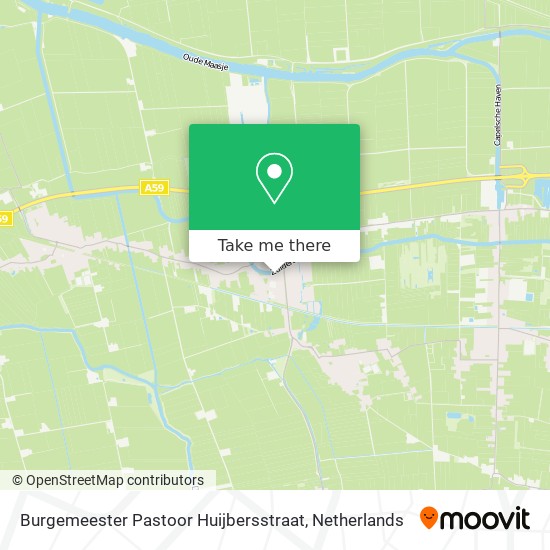 Burgemeester Pastoor Huijbersstraat map