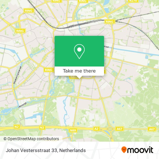 Johan Vestersstraat 33 map