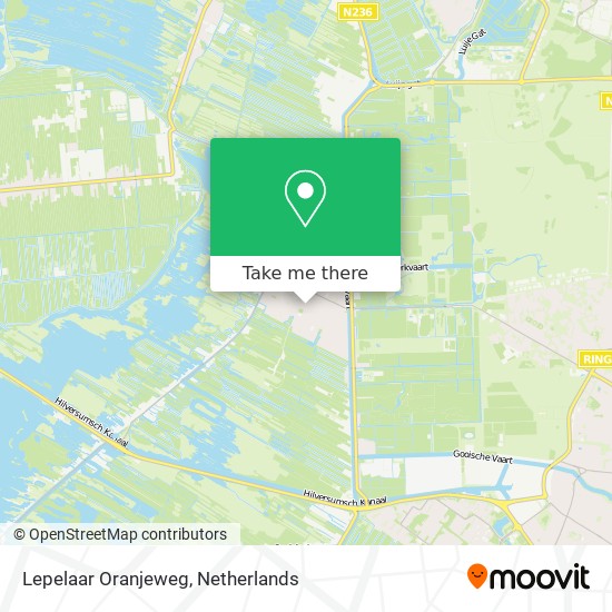 Lepelaar Oranjeweg map