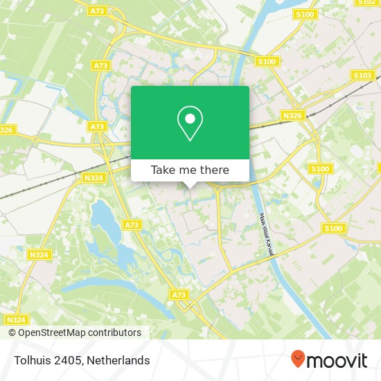 Tolhuis 2405 map