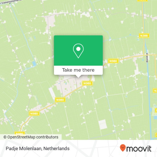 Padje Molenlaan map