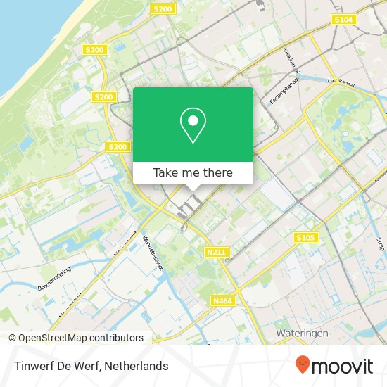 Tinwerf De Werf map