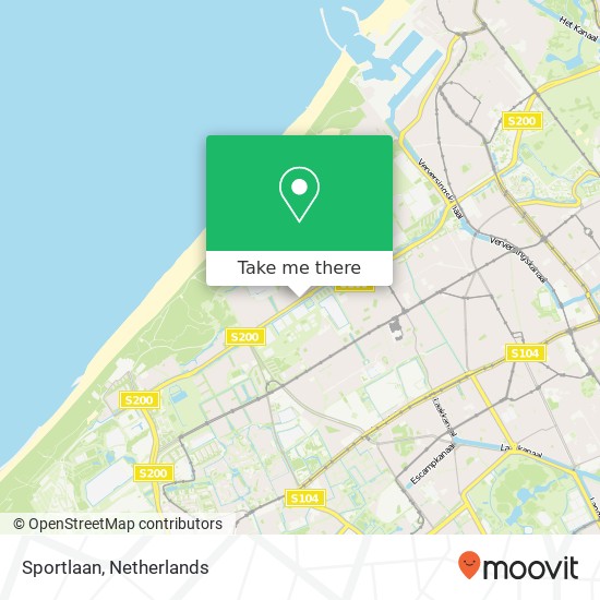 Sportlaan map