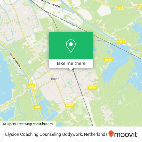 Elysion Coaching Counseling Bodywork map