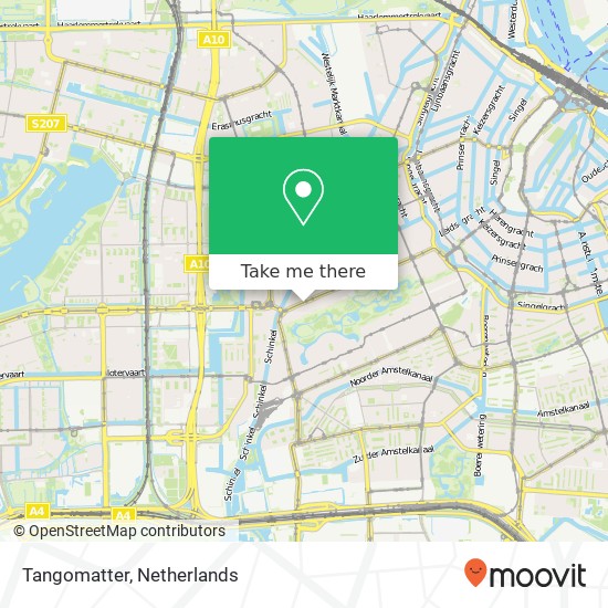 Tangomatter map