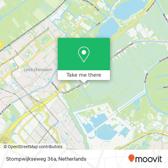 Stompwijkseweg 36a map