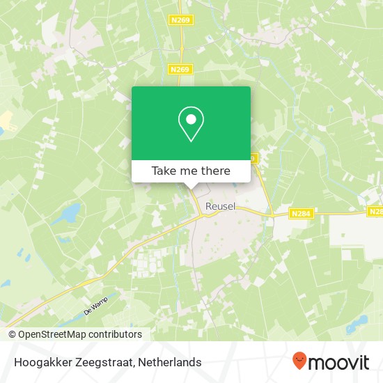 Hoogakker Zeegstraat map