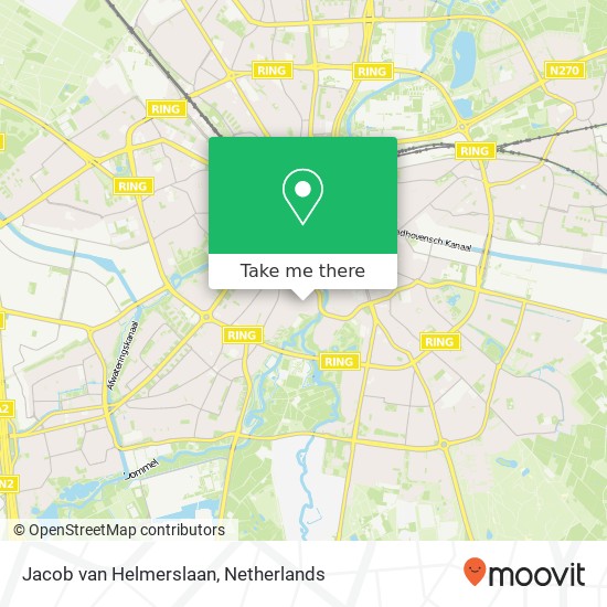 Jacob van Helmerslaan map