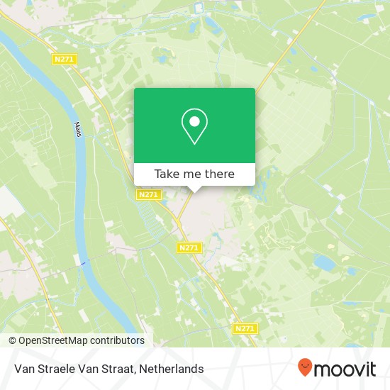 Van Straele Van Straat map