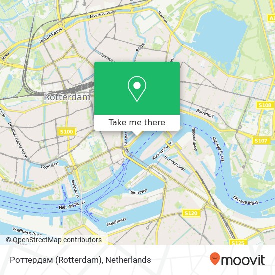 Роттердам (Rotterdam) Karte