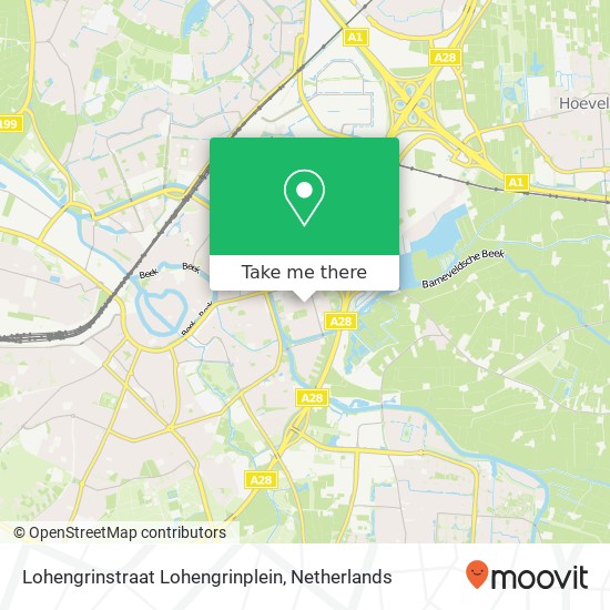 Lohengrinstraat Lohengrinplein map