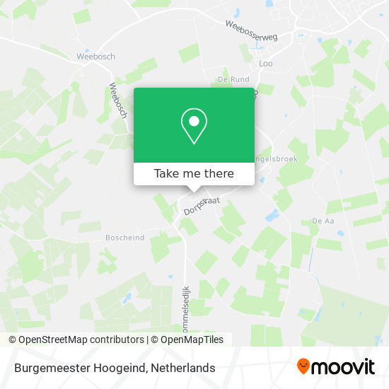 Burgemeester Hoogeind map