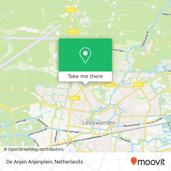 De Anjen Anjenplein map