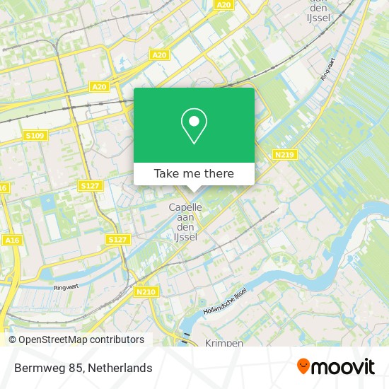 Bermweg 85 map