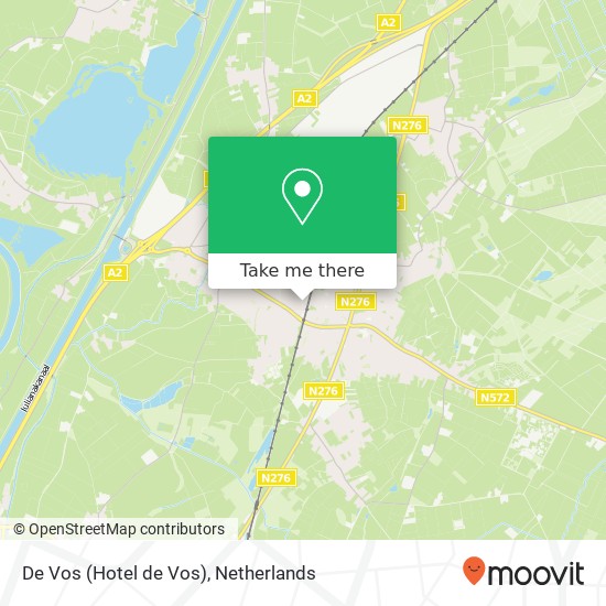 De Vos (Hotel de Vos) map