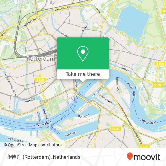 鹿特丹 (Rotterdam) map