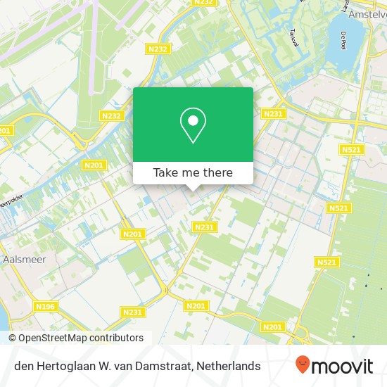 den Hertoglaan W. van Damstraat map